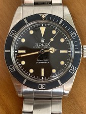 Vintage 1961 Rolex Submariner-39mm-James Bond-6536-1/serviced-TOP