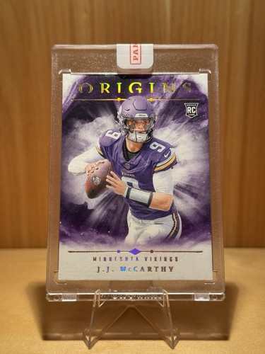 2024 Panini Origins J.J. McCarthy RC SP #152 Minnesota Vikings Panini sellado