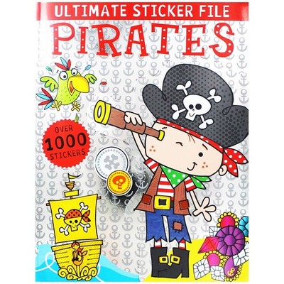 Pirates Ultimate Sticker File... By Make Believe Ideas, paperback,Very Good