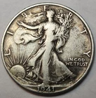 1941 D Walking Liberty Half Dollar - 90% Silver - Great For Albums - WL-41BF