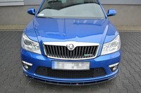 Maxton Design Frontlippe V.1 Passend FüR Skoda Octavia Rs Mk2 Fl Schwarz Hochgla