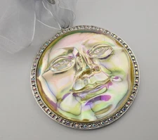 KIRKS FOLLY SEAVIEW WATER MOON GODDESS WINDOW TREE ORNAMENT Natural SILVERTONE