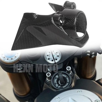 100% Carbon Fiber Ignition Keyhole Cover Fairing For Hypermotard 950 2018-2023