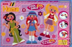 Perler Hama Bead Midi Cool Girl 3103 Kit 4000+ BEADS