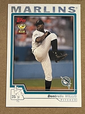 2004 TOPPS DONTRELLE WILLIS MARLINS #400