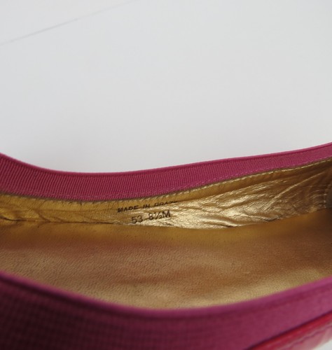 Kate Spade Tock bow flats, barbie pink, patent leather, ballet, size 8.5 - Picture 6 of 9
