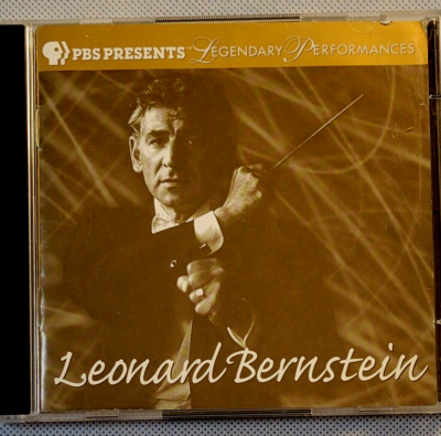 PBS Presents Legendary Performances Leonard Bernstein CD (Barber  
