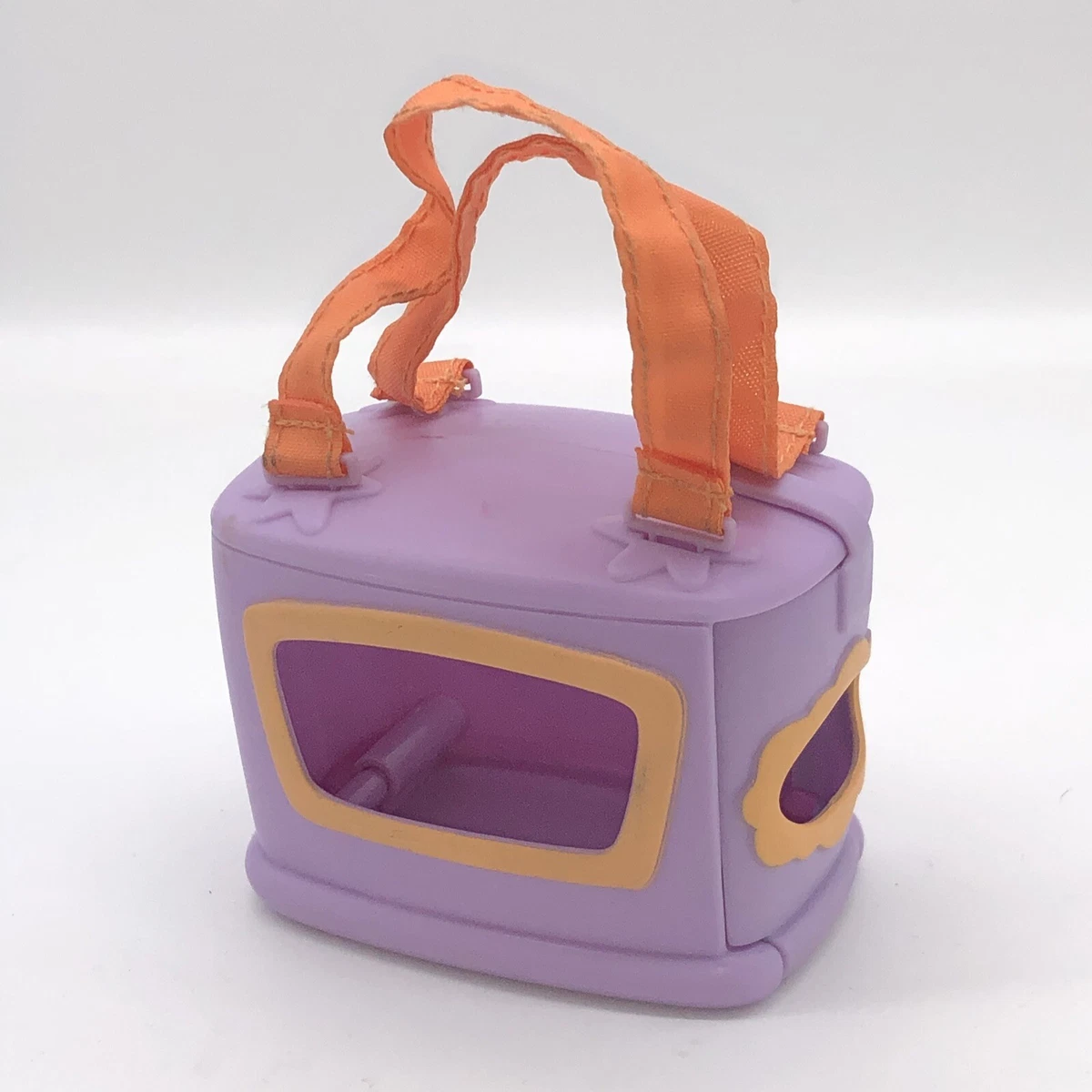 Littlest Pet Shop LPS Accessory LPSA Pet Carrier Purple 932 933 Replacment Bed