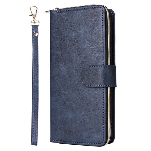 for Samsung Galaxy A10 A20 A30 A40 A30S A50 Zip Wallet Case Magnetic Flip Cover - Picture 15 of 17