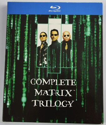 The Complete Matrix Trilogy Bluray
