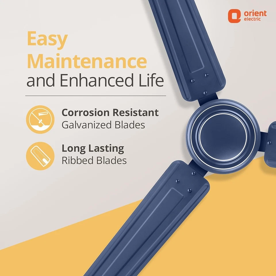 1200 mm Strong Powerful Ceiling Fan Corrosion Resistant - Image 3 of 4