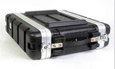 Rack Case 2U Space Medium 12 Inch Deep Shell Light Weight, DJ, Ecnomical, Screws