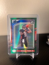 2024 Donruss Optic Rated Rookie Michael Penix Jr. Green Hyper Prizm #279