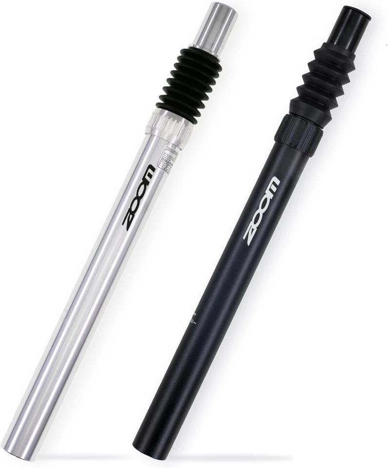 Tija de sillín amortiguador de aluminio 25,4 mm longitud 350 mm rebote ajustable rápido... Foto 3 de 4