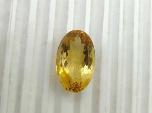Transparente Citrin Oval Lose Edelsteine