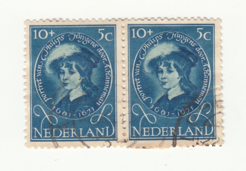 Netherlands 1955. Child Care. Philip Huygens by Adriaen Hanneman. Mi NL 670 Used