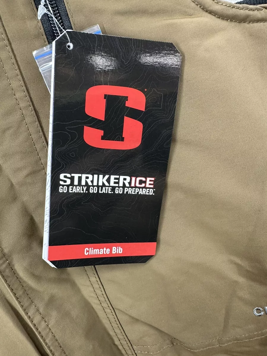 Striker ice climate bibs sale sale