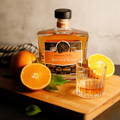 Old Man Rum Project Two   Spiced Orange 700ml