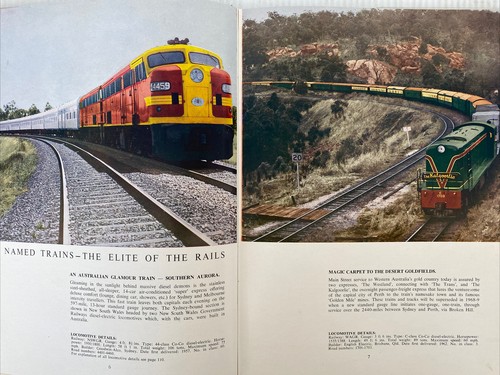 Modern Australian And New Zealand Trains by Frank Shennen Hardcover - Imagen 4 de 5