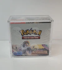 Pokémon Booster Box Acrylic Display Case Magnetic, for English Booster Box.