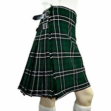 MacLean Tartan Scottish Highland Traditional Pleated to Sets Active Men Kilts.