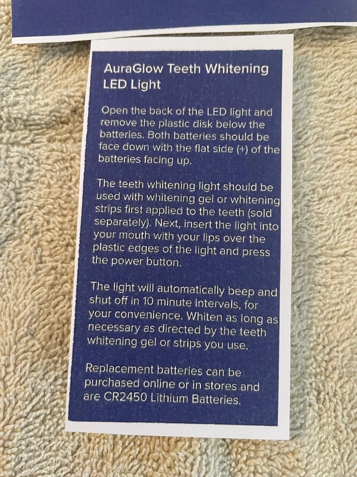 Nueva luz aceleradora de blanqueamiento dental Auraglow Foto 4 de 4