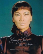 KAMAY LAU signed Autogramm 20x25cm STAR WARS in Person autograph COA