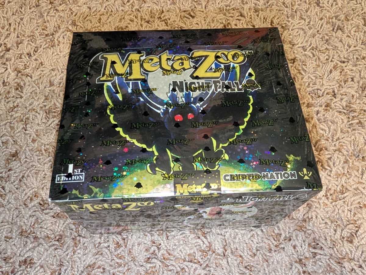 MetaZoo Nightfall 1st Edition Booster Box TCG Brand New 36 Packs