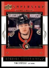 2023-24 Upper Deck Series 1 Honor Roll Red Rainbow Parallel Tim Stutzle #HR-8