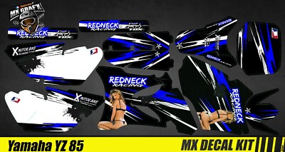 Kit Déco MX Grafx Yamaha YZ 85 Rockstar - Stickers Moto Vinyl Multicolore