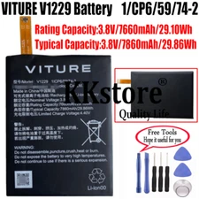 New Original VITURE Battery V1229 7660mAh / 7860mAh VITURE Battery 1/CP6/59/74-2