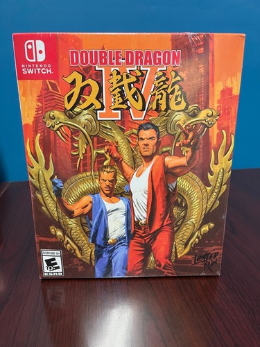 Double Dragon IV (4) Classic Edition (Switch) NEW SEALED W/CARD and Poster - Picture 2 of 12