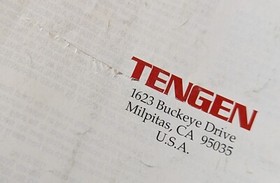 Original Nintendo NES Super SPRINT Tengen Game Instruction Manual Booklet *ONLY*