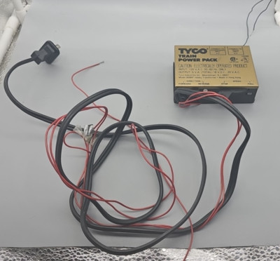 Tyco Vintage Hobby Train Transformer 18 V Output Power Pack Untested