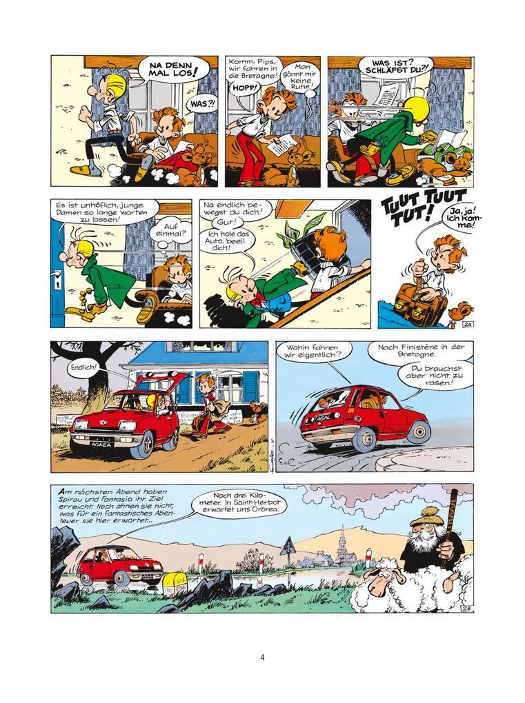 Thumbnail - Spirou Und Fantasio 35. Die Rückkehr Des Z | Tome, Janry, Philippe