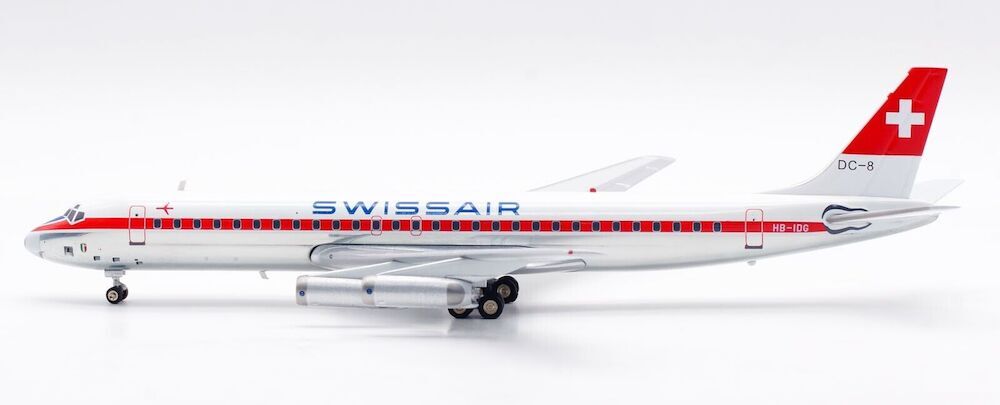 Inflight B-862-IDG-P Swissair Douglas DC-8-62 HB-IDG Diecast 1/200 Jet Model New
