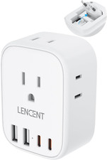 European Travel Adapter International Type C Foldable Power Plug USB C Charger