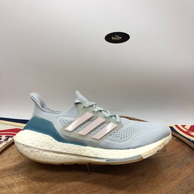 Adidas Womens UltraBoost 21 FY0395 Halo Blue Pink Running Shoes Sneaker  Size 6.5 | eBay UK