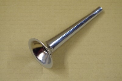 Silbern Metall   Stethoskop Hörrohr Hearing Pipe Hörmaschine Ear Trumpet 12 cm