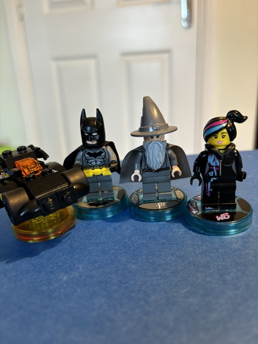 lego dimensions ps4 Wild Style, Gandalf, Batman Bat Mobile UK