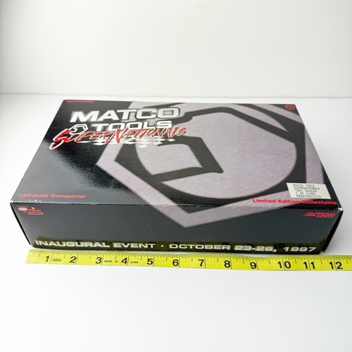 Matco Tools Supernationals 1997 Hauler 1 Of 3,000 Original Box NHRA Opening Door - Picture 12 of 15