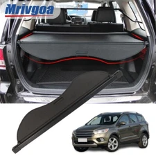 Cargo Cover for 2013-2019 Ford Escape Rear Trunk Luggage Shade Accessory Black