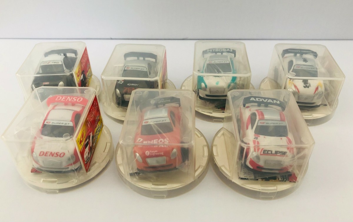 Super GT Pull Back Car Lot of 7 /NSX Supra GT-R Suntory Novelty