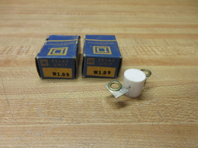 Square D W1.09 Heater Element W109 (Pack of 2)