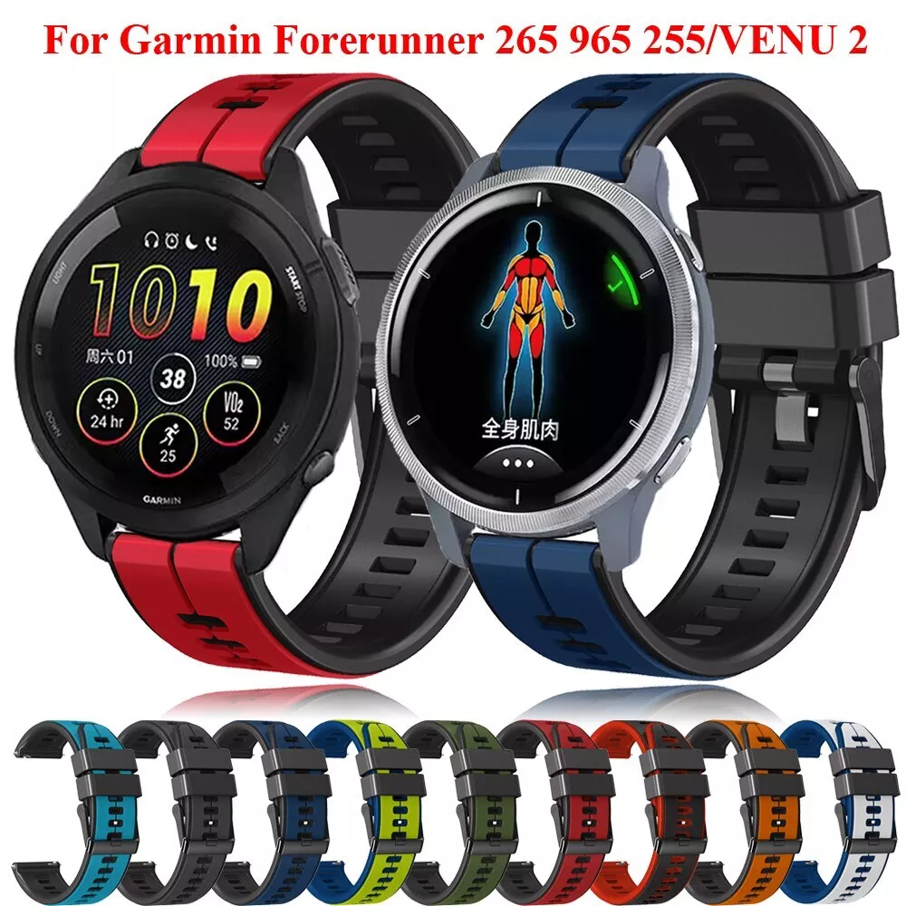 Tyogeephy Bracelet Compatible avec Garmin Forerunner 965,Quickfit