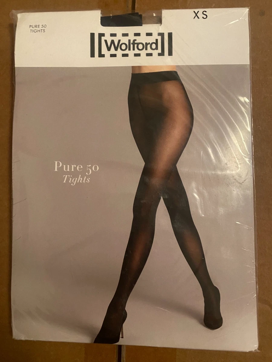 Collant Fantaisie WOLFORD 'RENDEZ-VOUS' - Couleur Magnolia/Crème - Tailles XS à L - Neuf Avec Étiquettes