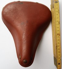 Alter Orig. DDR Leder Fahrradsattel Kindersattel Kinderfahrradsitz Diamant Mifa