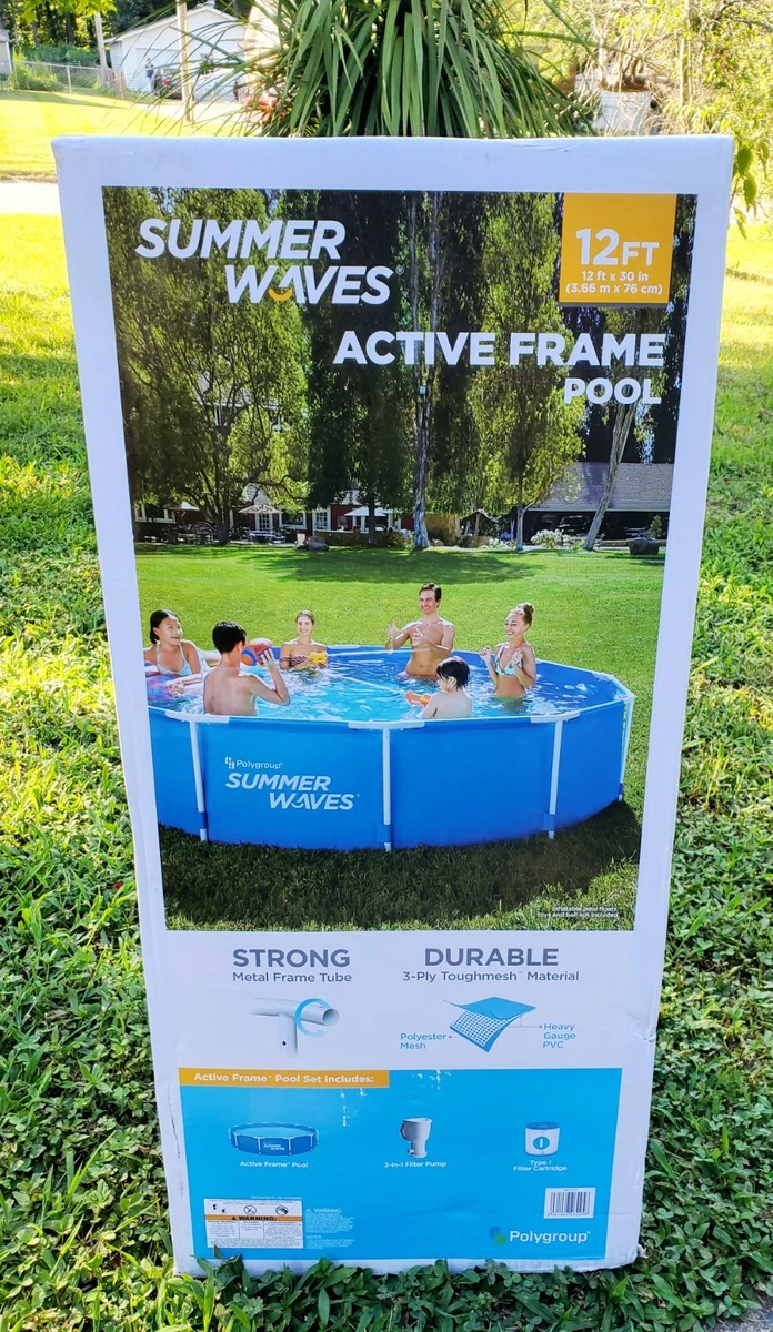 Summer waves 2024 active frame pool