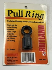 Rutland 16202 Pull Ring for Chimney Brush 1/4" Thread Chimney Sweep