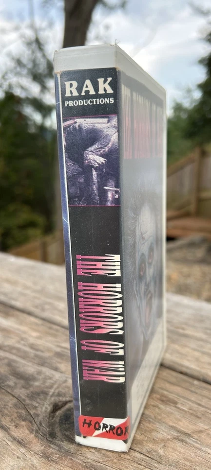 The Horrors Of War VHS Tape Ultra Rare Horror  Insane Cult OOP HTF Dark 1992 - Image 3 of 4